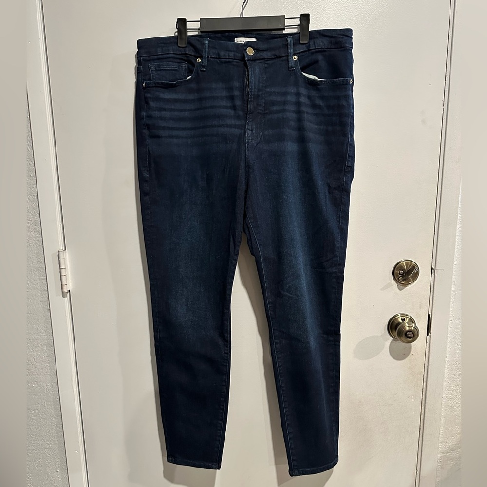 Good American Good Legs Jeggings in Blue224 – Size 18